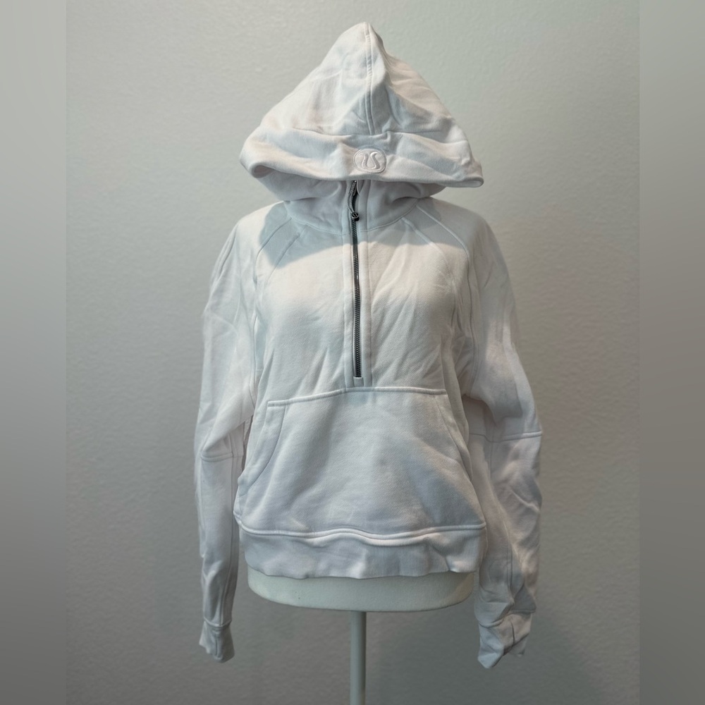 Scuba Oversized Half-Zip Hoodie
